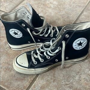 Converse Black High-Top Sneakers